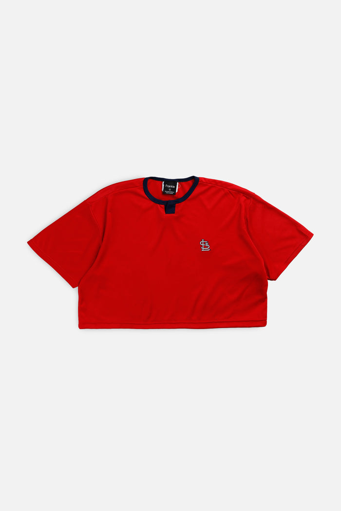 frankie Rework St. Louis Cardinals MLB Crop Tee - XL