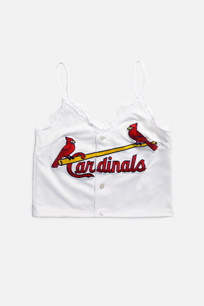frankie Rework St Louis Cardinals MLB Lace Tank - M