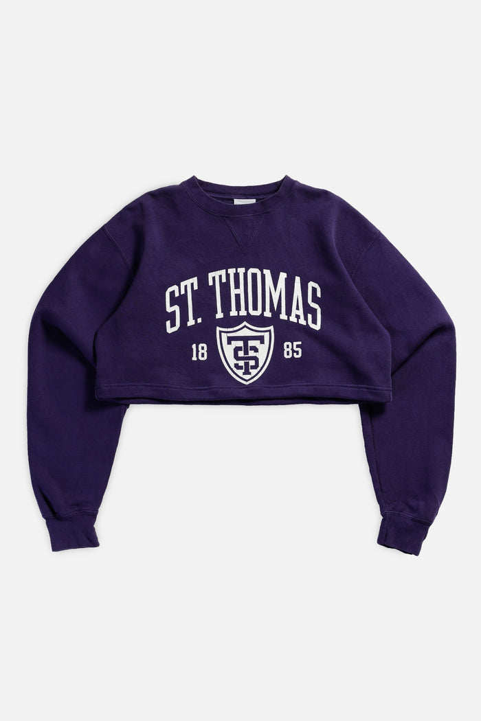 frankie Rework St. Thomas Crop Sweatshirt - M