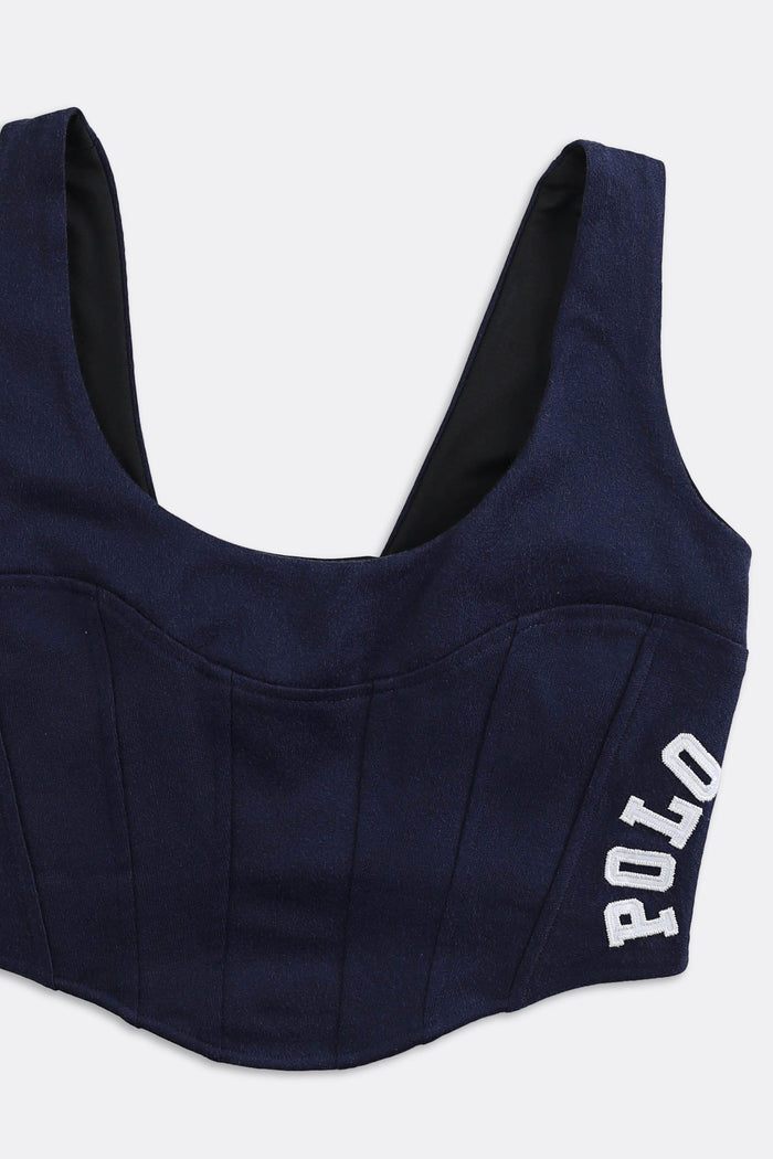 Frankie Rework Sweatshirt Bustier - L