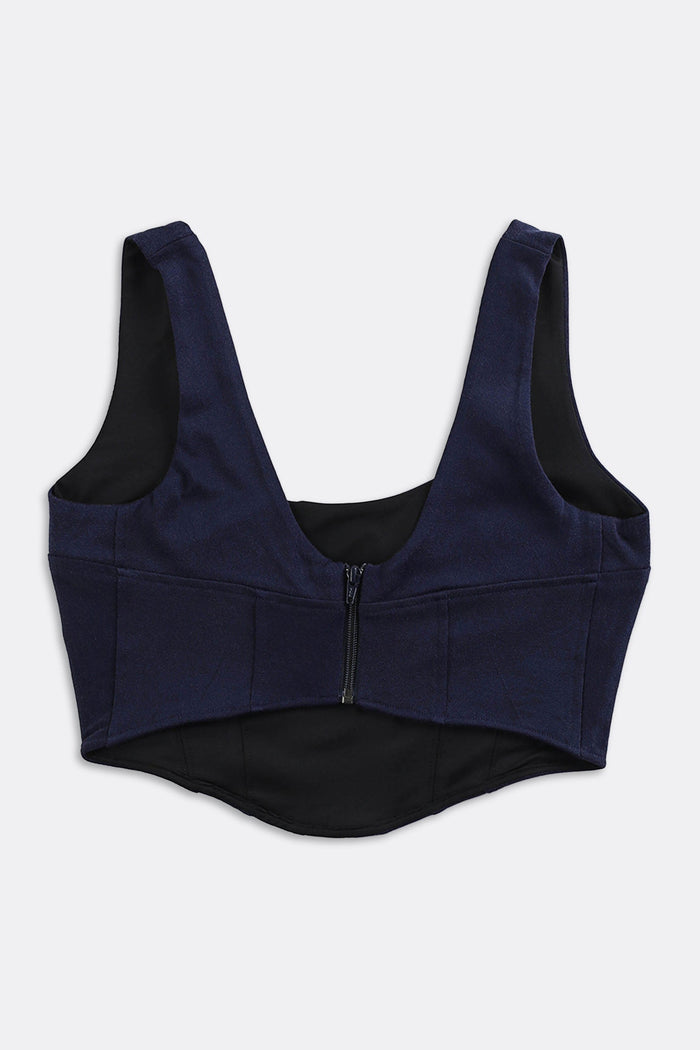Frankie Rework Sweatshirt Bustier - L