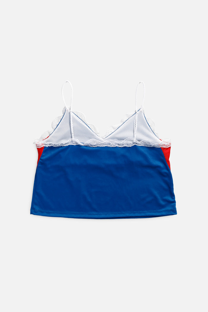 Frankie Rework Texas Rangers MLB Lace Tank - XXL