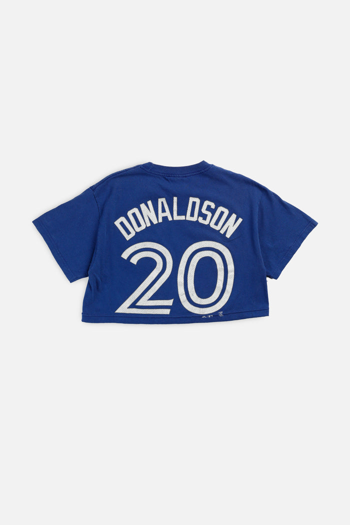 Frankie Rework Toronto Blue Jays MLB Crop Tee - S