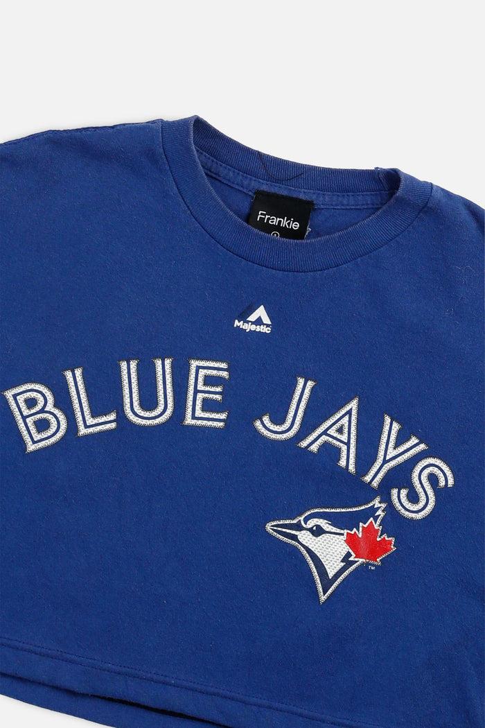 Frankie Rework Toronto Blue Jays MLB Crop Tee - S