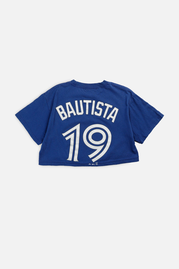 Frankie Rework Toronto Blue Jays MLB Crop Tee - S
