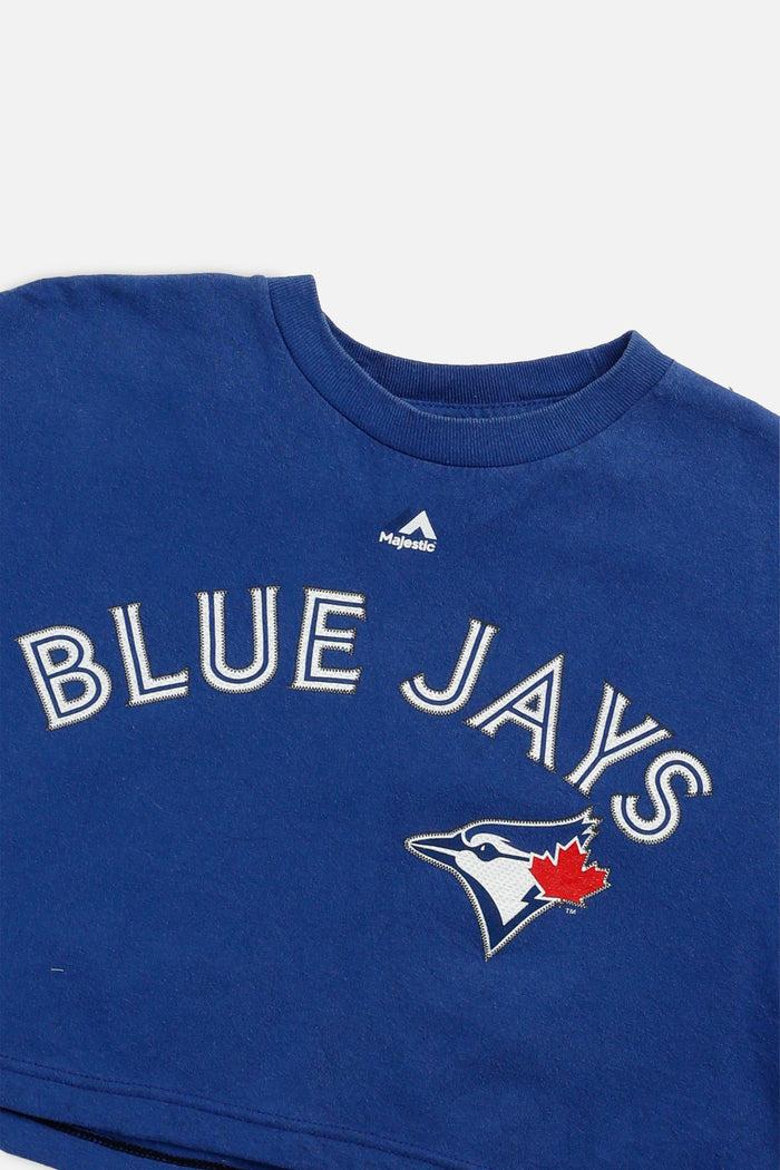 Frankie Rework Toronto Blue Jays MLB Crop Tee - S