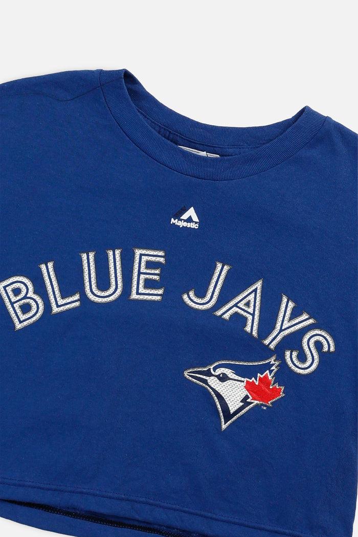 Frankie Rework Toronto Blue Jays MLB Crop Tee - XS