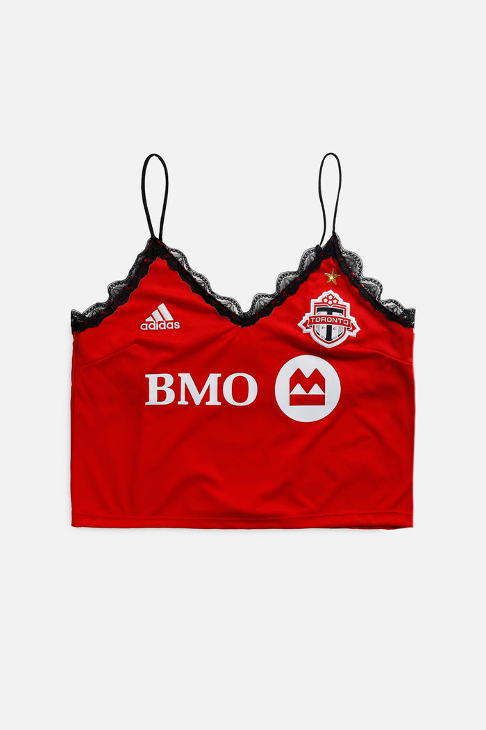frankie Rework Toronto Soccer Lace Tank - XL
