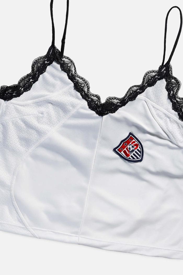 Frankie Rework US Soccer Lace Tank - M