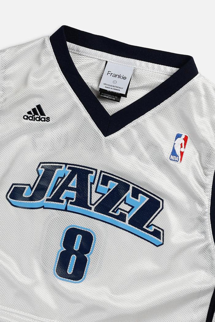 Frankie Rework Utah Jazz NBA Crop Jersey - S