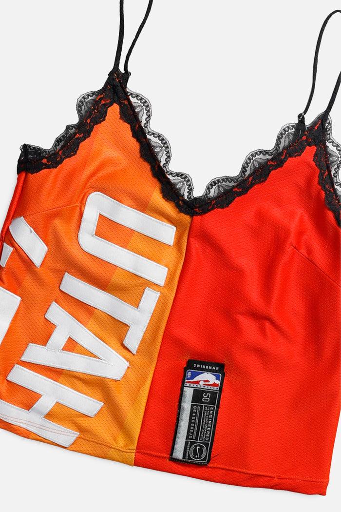 Frankie Rework Utah NBA Lace Tank - S