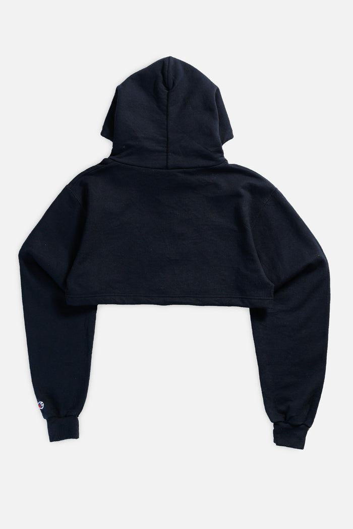 Frankie Rework Villanova Micro Crop Sweatshirt - M