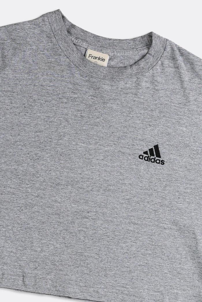 Frankie Rework Vintage Adidas Crop Tee - L