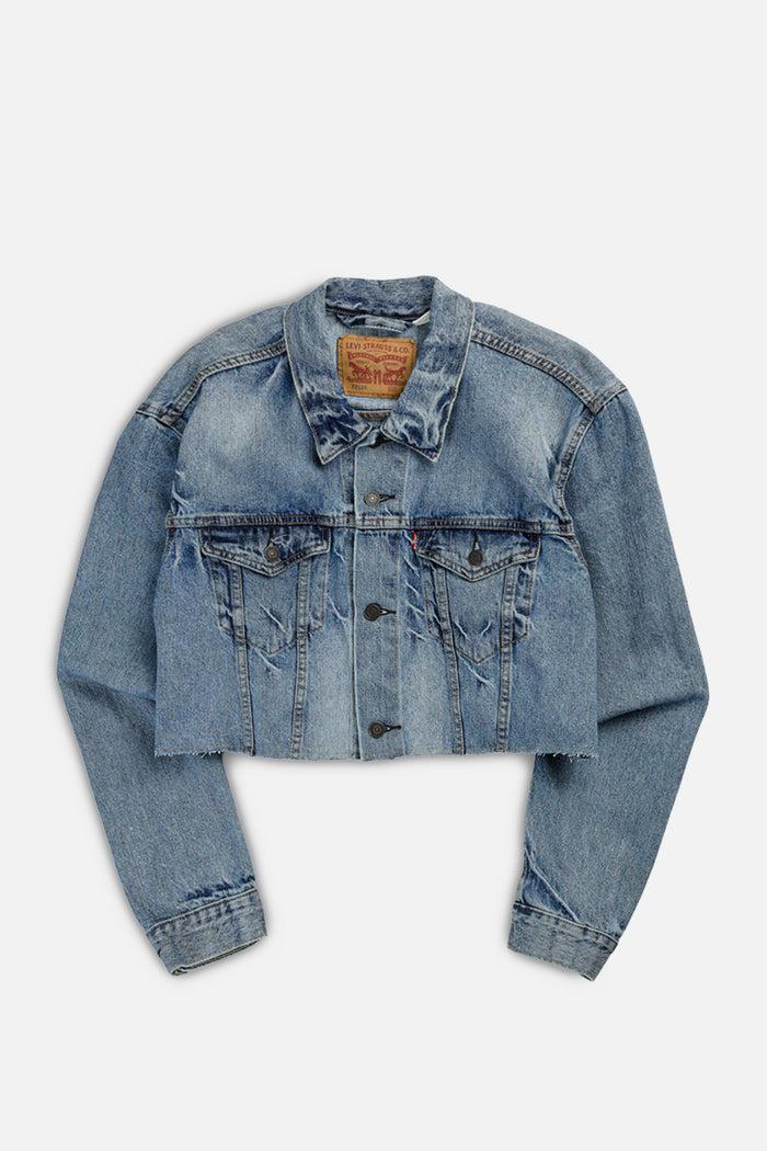 frankie Rework Vintage Levi's Crop Denim Jacket - XL