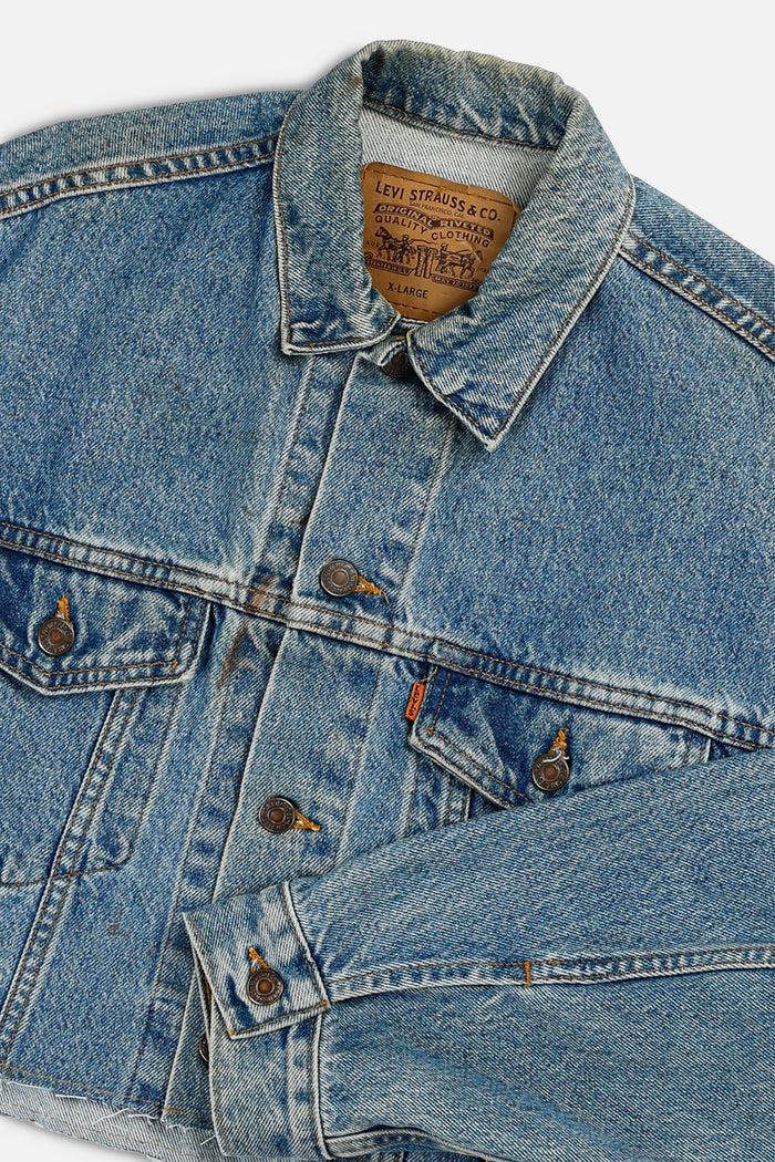 Frankie Rework Vintage Levi's Crop Denim Jacket - XL