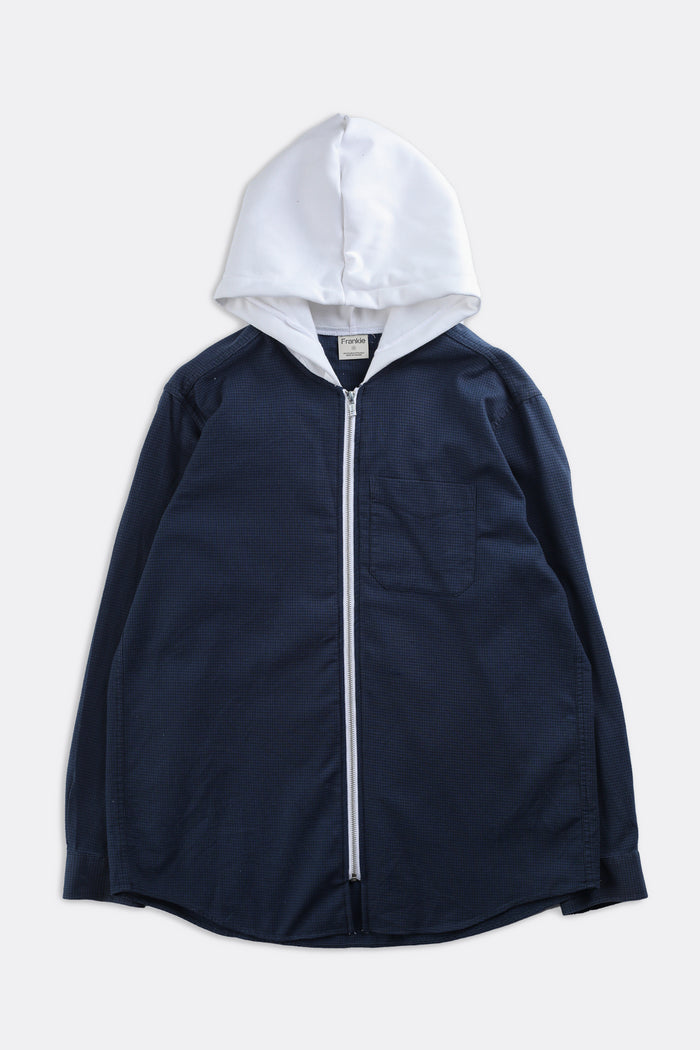 frankie Unisex Hooded Flannel - Women-M Men-S