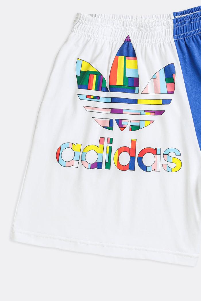 Frankie Unisex Rework Adidas Tee Shorts - L