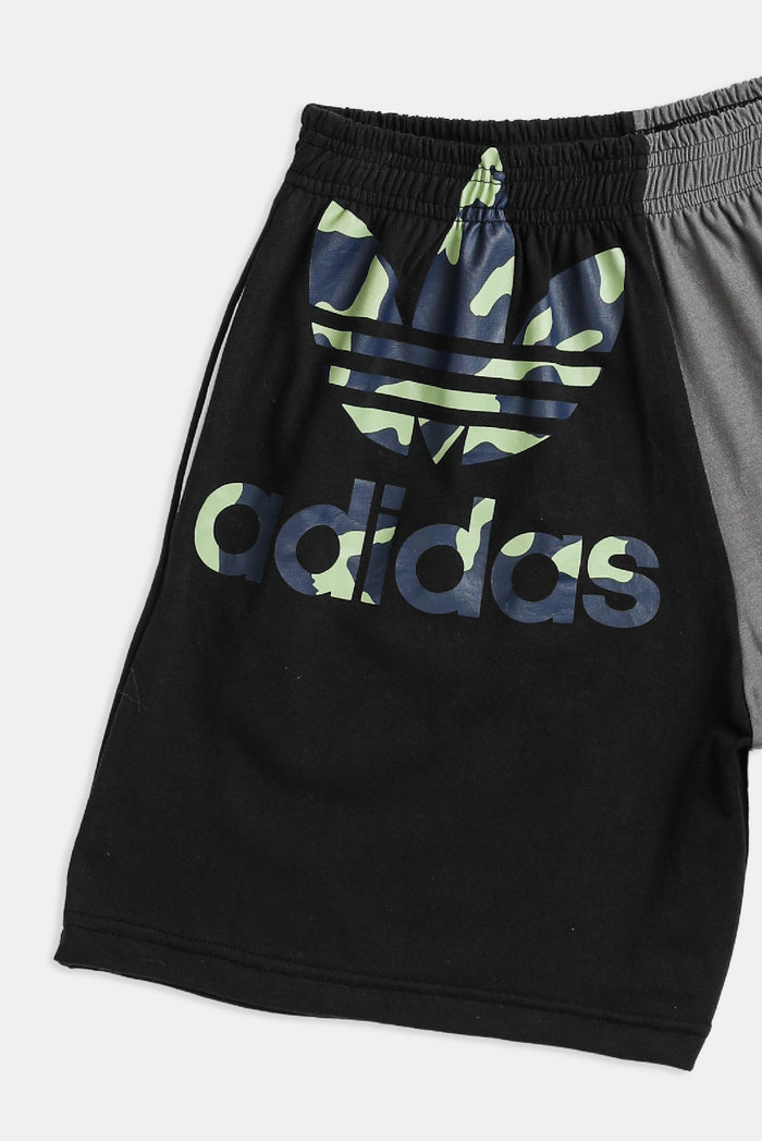 Frankie Unisex Rework Adidas Tee Shorts - S