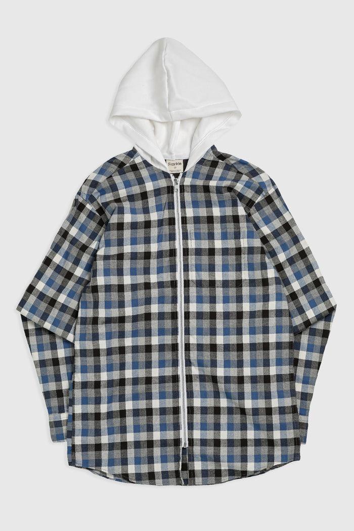 frankie Unisex Rework Hooded Flannel - XS