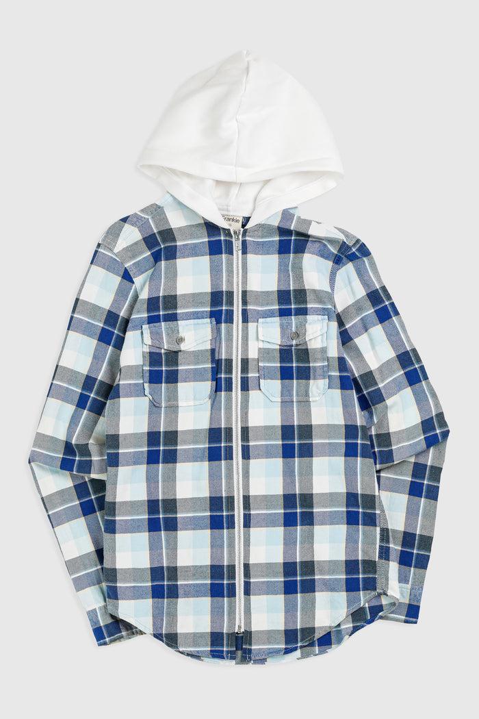 frankie Unisex Rework Hooded Flannel - XS