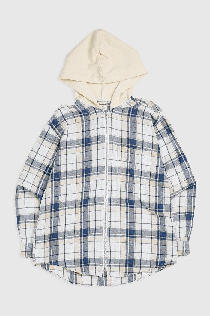 frankie Unisex Rework Hooded Flannel - XS