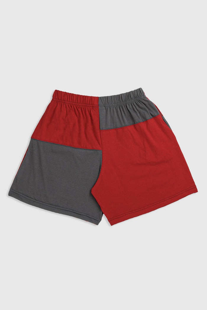 Frankie Unisex Rework Nike Patchwork Tee Shorts - S