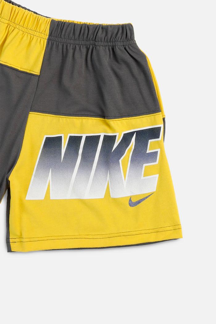 Frankie Unisex Rework Nike Patchwork Tee Shorts - XS