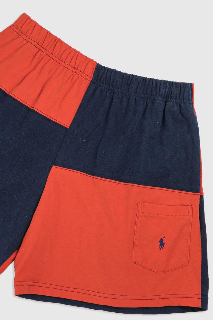 Frankie Unisex Rework Patchwork Tee Shorts - L