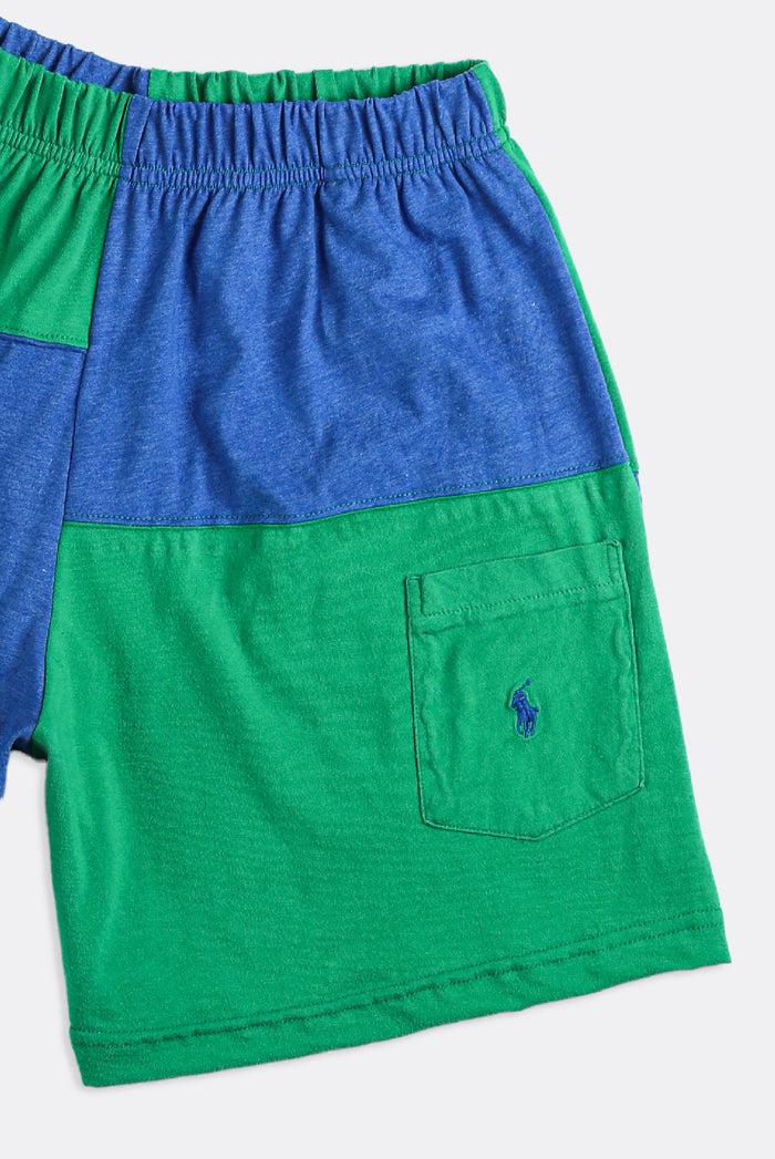 Frankie Unisex Rework Patchwork Tee Shorts - S