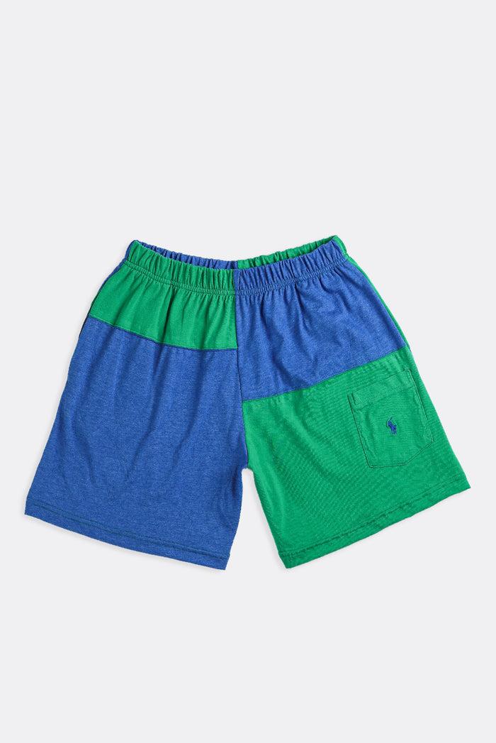 frankie Unisex Rework Patchwork Tee Shorts - S