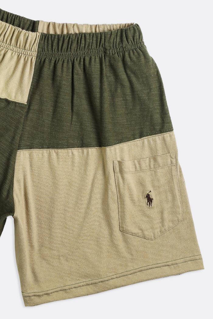 Frankie Unisex Rework Patchwork Tee Shorts - S