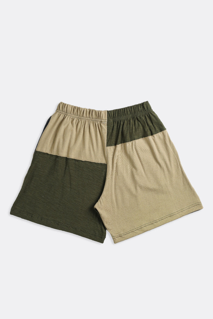 Frankie Unisex Rework Patchwork Tee Shorts - S