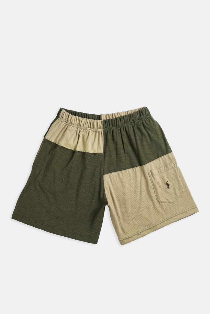 frankie Unisex Rework Patchwork Tee Shorts - S