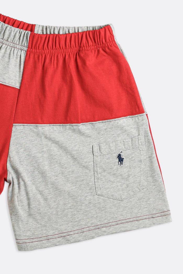 Frankie Unisex Rework Patchwork Tee Shorts - S