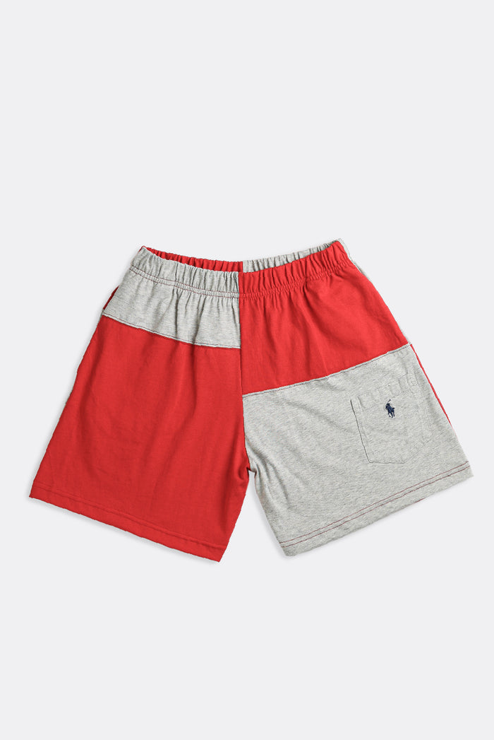 frankie Unisex Rework Patchwork Tee Shorts - S