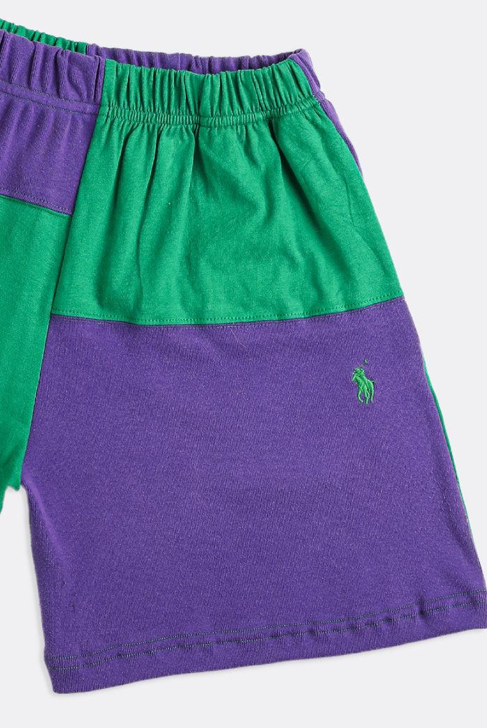 Frankie Unisex Rework Patchwork Tee Shorts - XS