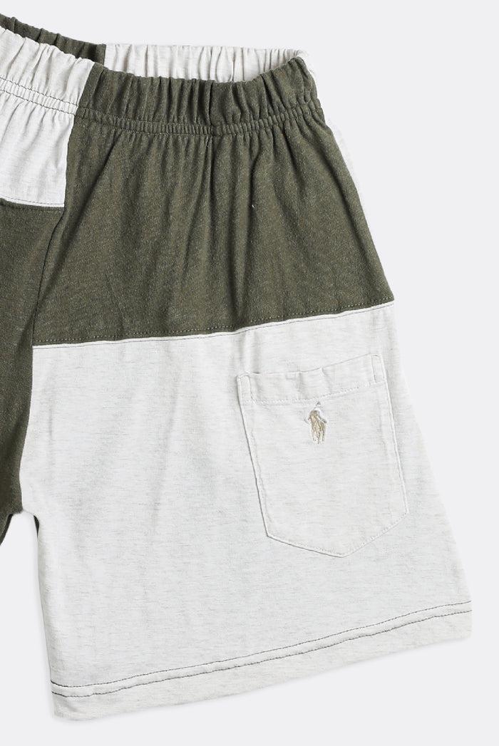 Frankie Unisex Rework Patchwork Tee Shorts - XS