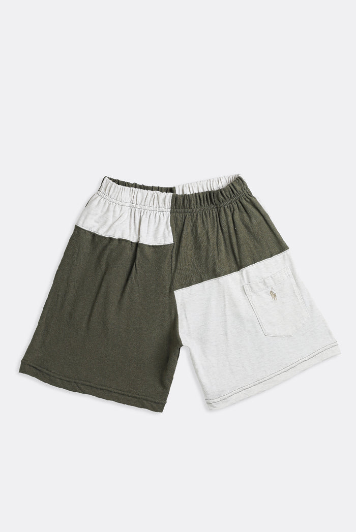 frankie Unisex Rework Patchwork Tee Shorts - XS