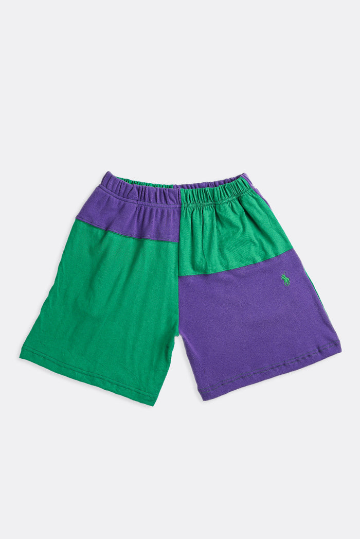 frankie Unisex Rework Patchwork Tee Shorts - XS