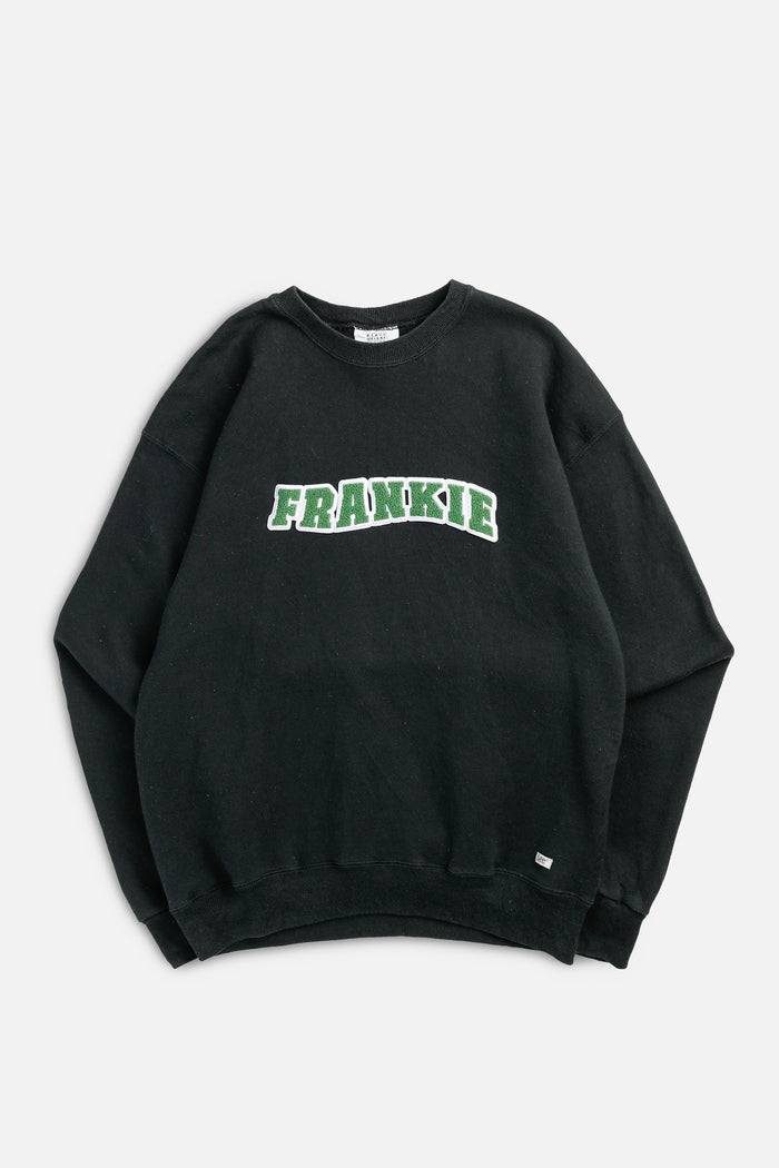 Frankie Frankie Upcycled Varsity Sweatshirt - XS S M L XL XXL