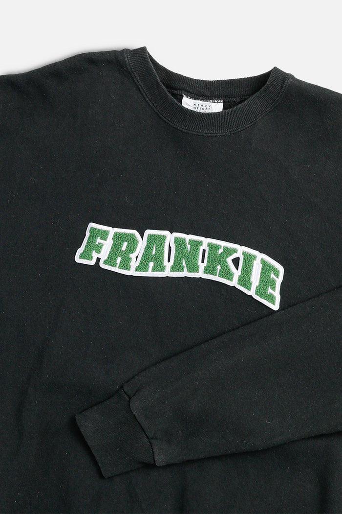 Frankie Frankie Upcycled Varsity Sweatshirt - XS S M L XL XXL