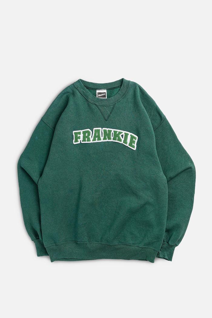 Frankie Frankie Upcycled Varsity Sweatshirt - XS S M L XL XXL