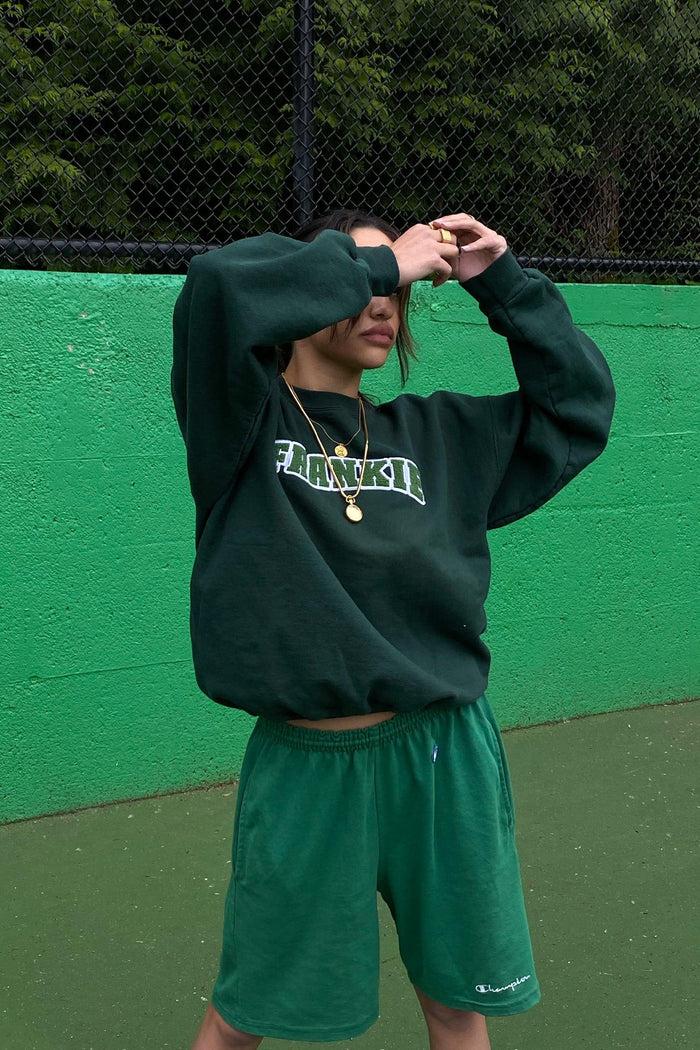 frankie Frankie Upcycled Varsity Sweatshirt - XS S M L XL XXL