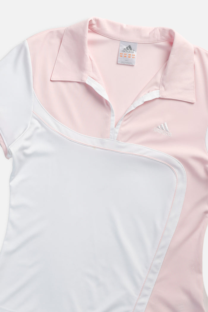 Frankie Vintage Adidas Collared Tee - Women's L