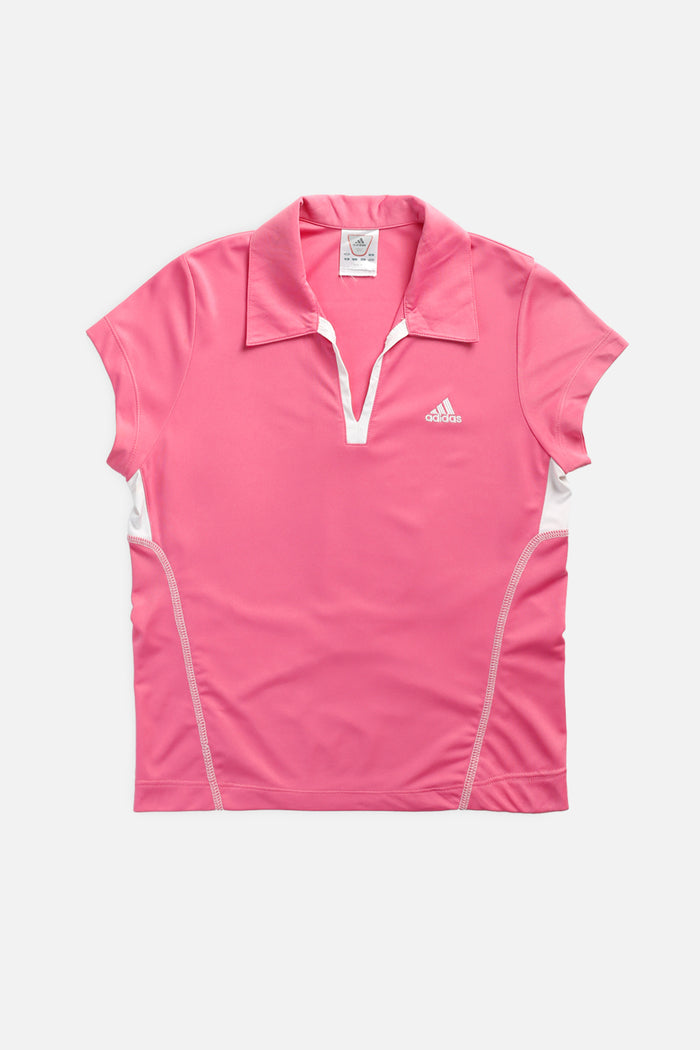 frankie Vintage Adidas Collared Tee - Women's M