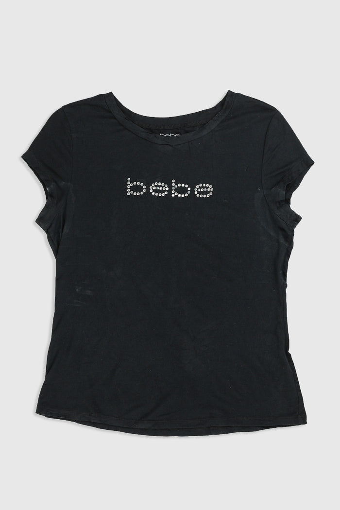 frankie Vintage Bebe Rhinestone Tee - S