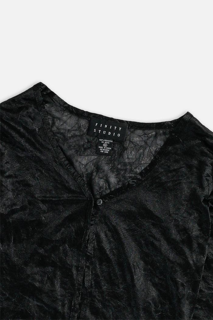 Frankie Vintage Button Up Top - XL