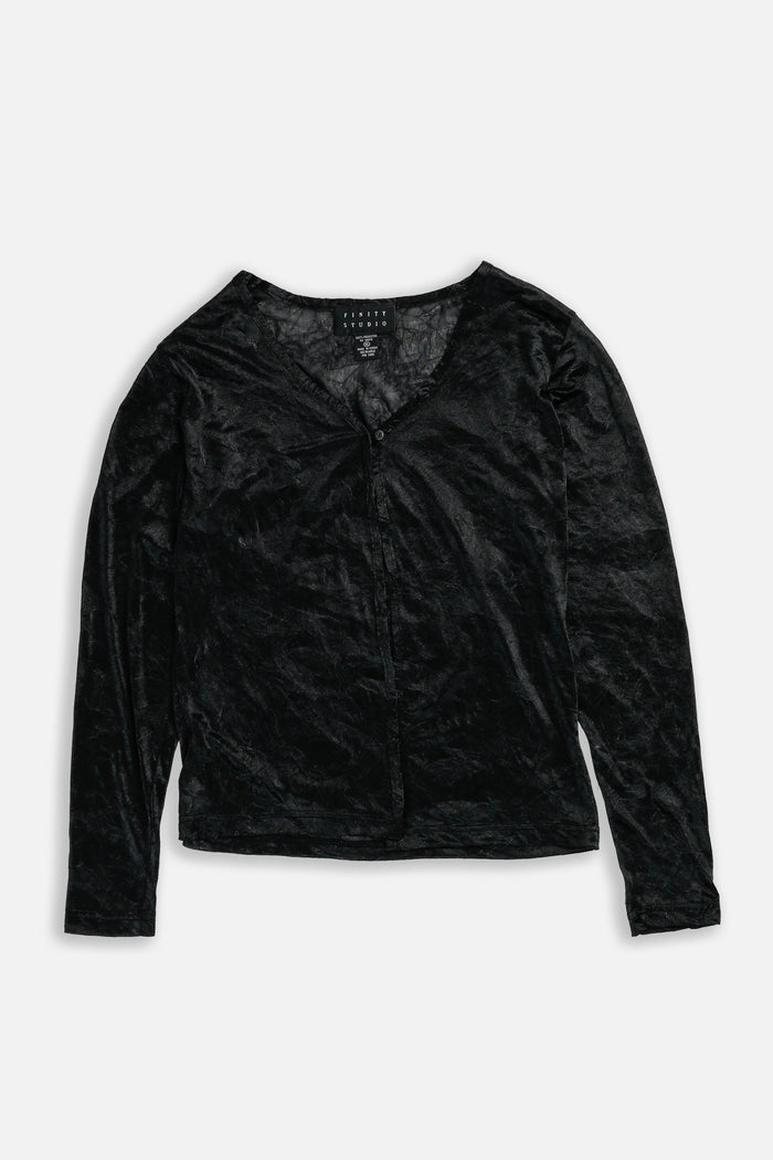 frankie Vintage Button Up Top - XL