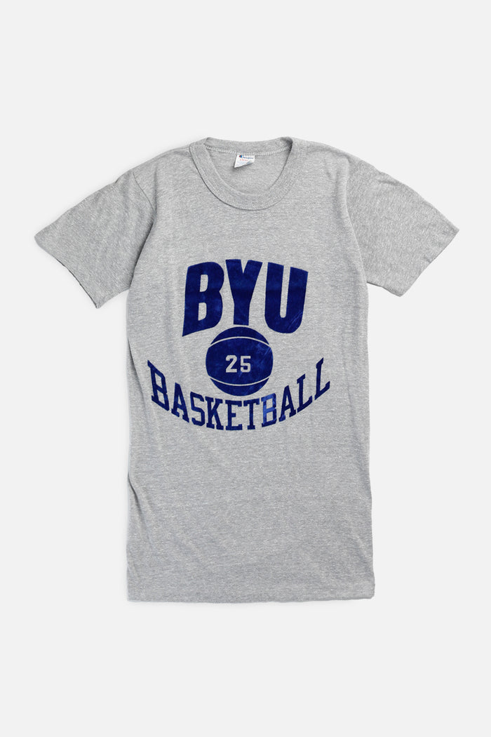 frankie Vintage BYU Basketball Tee - Women's XS