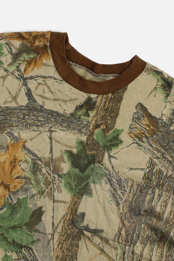 Frankie Vintage Camo Long Sleeve Tee - S